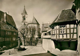 73036794 Pfullendorf Adlerbrunnen Stadtkirche Sankt Jakob Pfullendorf - Pfullendorf