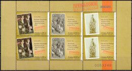 2011, Poland, Works Of Art, Art, Sheet Of 2 Series, MNH(**), PL 4536-4538KB - Ungebraucht