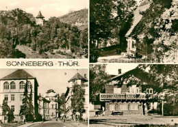 73036708 Sonneberg Thueringen Panorama Schlossberg Lutherhaus Spielzeugmuseum Bl - Sonneberg