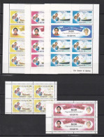 001008/ St Kitts 1981 Royal Wedding MNH Sheets/Set - Collections (sans Albums)