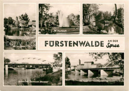 73036556 Fuerstenwalde Spree Stadtpark Faehre Bruecke Thaelmann Pioniere Fuerste - Fürstenwalde