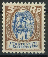 Liechtenstein 1924 Michel Nummer 66 Gefalzt - Gebraucht