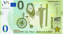 MEMO 0-Euro EAAA 163/1 RIEPLEY'S BELIEVE IT OR NOT - AMSTERDAM - Essais Privés / Non-officiels