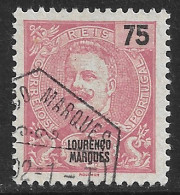 Lourenço Marques – 1898 King Carlos 75 Réis Used Stamp - Lourenco Marques