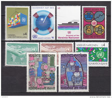 UNO Wien 1983, 29-37, Postfrisch **, Kompletter Jahrgang - Unused Stamps