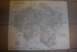 C69 Carte Belgique - Hainaut - Mons - 1/10.000. - Carte Militaire - Topographical Maps