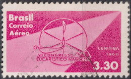 1960 Brasilien AEREO ° Mi:BR 983, Sn:BR C99, Yt:BR PA87, 7th Eucharistic Congress - Aéreo