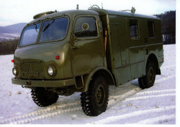 Tatra 805 DUHA Radiovuz (1959) - Tatra Koprivnice - Armáda Ceské   - CPM - Camion, Tir