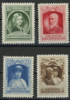 Liechtenstein 1929 Michel Nummer 90-93 Gefalzt - Gebraucht