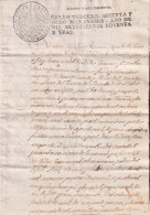 1793-PS-4 SPAIN ESPAÑA 1793 SELLO 3º SEALLED PAPER REVENUE.  - Fiscales