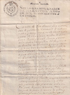 1814-PS-4 SPAIN ESPAÑA 1814 SELLO 4º SEALLED PAPER REVENUE.  - Steuermarken