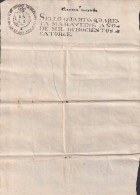 1814-PS-3 SPAIN ESPAÑA 1814 SELLO 4º SEALLED PAPER REVENUE UNUSED.  - Steuermarken