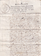 1815-PS-37 SPAIN ESPAÑA 1815 SELLO 2º SEALLED PAPER REVENUE.  - Fiscali