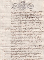 1829-PS-22 SPAIN ESPAÑA 1829 SELLO 4º SEALLED PAPER REVENUE.  - Fiscali