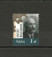 POLAND  2021 - MICHAŁ  JANKOWSKI , MNH - Autres & Non Classés