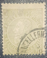 Belgium 20C Used Stamp Classic King Leopold - Other & Unclassified