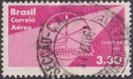 1960 Brasilien AEREO ° Mi:BR 983, Sn:BR C99, Yt:BR PA87, 7th Eucharistic Congress - Oblitérés