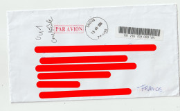 7624 Lettre Cover Registered Recommandé VIET NAM VIETNAM Saigon Par Avion Code Barre Bar Cod - Viêt-Nam