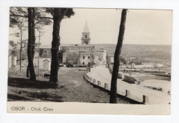 1960. YUGOSLAVIA,CROATIA,MALI LOSINJ POSTMARK,OSOR,CRES ISLAND,POSTCARD,USED - Jugoslawien