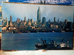 USA NEW YORK HARBOR PORTO NAVE SHIP CARGO VB1959 JU4973 PIEGA - Manhattan