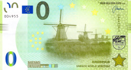 MEMO 0-Euro EAAA 139/1 KINDERDIJK UNESCO WORLD HERITAGE - Essais Privés / Non-officiels