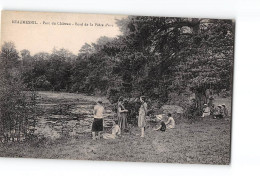 BEAUMESNIL - Parc Du Château - Bord De La Pièce D'eau - Très Bon état - Beaumesnil