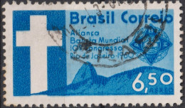 1960 Brasilien AEREO ° Mi:BR 984, Sn:BR C100, Yt:BR PA88, 10th Baptist World Congress - Usati