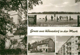 73034110 Wuensdorf Kirche Strand Gasthaus Wuensdorf - Zossen