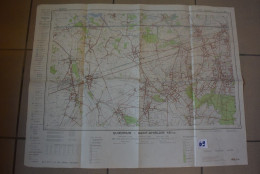 C69 Carte Belgique - Hainaut - Saint Ghislain - 1/25.000. - Mapas Topográficas