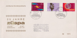 Sonderkarte  "25 Jahre Züspa, Zürcher Herbstschau, Zürich"         1974 - Covers & Documents