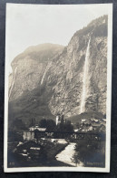 Lauterbrunnen M. Stahlbrücke/ 1912 Bromure-H.Martin-Zofingen. - Lauterbrunnen