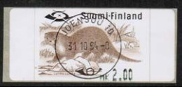 1994 Finland ATM Michel 24, Otter Fine Used. - Automatenmarken [ATM]