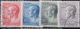 Luxemburg - Großherzog Jean "Typ Büste" (MiNr: 710/3x) 1965 - Gest Used Obl - Used Stamps