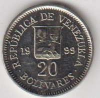 @Y@   Venezuela  20 Bolivaris  1999       (4291)  Unc - Venezuela