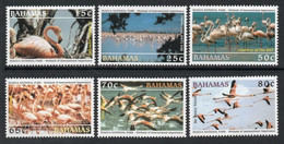 Bahamas 2003 MiNr. 1129 - 1134  Birds American Flamingo Inagua National Park 6v MNH** 9.00 € - Bahamas (1973-...)
