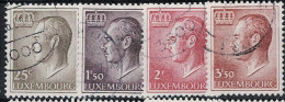 Luxemburg - Großherzog Jean "Typ Büste" (MiNr: 725/8x) 1966 - Gest Used Obl - Oblitérés