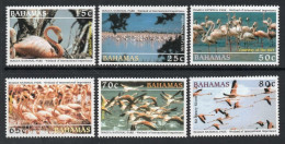 Bahamas 2003 MiNr. 1129 - 1134  Birds American Flamingo Inagua National Park 6v MNH** 9.00 € - Flamingo