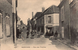 89 , Cpa  SERGINES , Rue Des Treilles   (13599) - Sergines