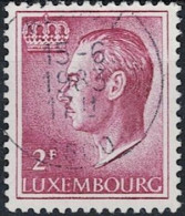 Luxemburg - Großherzog Jean "Typ Büste" (MiNr: 727z) 1983 - Gest Used Obl - Gebruikt