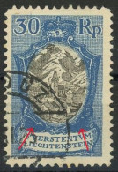 Liechtenstein 1925 Michel Nummer 64II Gestempelt - Gebruikt