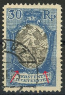 Liechtenstein 1925 Michel Nummer 64II Gestempelt - Used Stamps