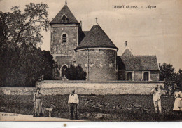 Thoiry Animée Eglise Chien - Thoiry