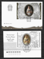2011 Joint Aland And Russia, BOTH OFFICIAL FDC'S WITH SOUVENIR SHEET: Marienhamn 150 Years - Emissions Communes