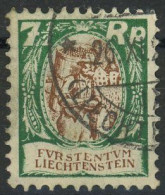 Liechtenstein 1927 Michel Nummer 67 Gestempelt - Gebraucht