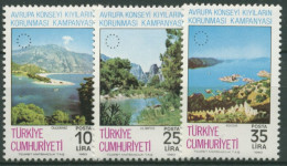 Türkei 1983 Schutz Der Ufer Und Gestade 2640/42 Postfrisch - Unused Stamps