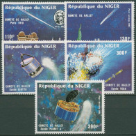 Niger 1985 Halleyscher Komet Raumsonden 977/81 Postfrisch - Níger (1960-...)