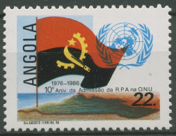 Angola 1986 10 Jahre Mitglied In Den Vereinten Nationen UNO 751 Postfrisch - Angola