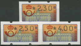 Schweden ATM 1992 Hauptpostamt Satz 3 Werte: 2,30/2,50/4,00 ATM 2 H S Postfrisch - Automaatzegels [ATM]