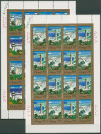 China 1998 Sonderwirtschaftszone Hainan 2906/09 ZD-Bogen Postfrisch (SG8298) - Blocks & Kleinbögen