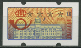 Schweden ATM 1992 Hauptpostamt **,**-Druck ATM 2 H Postfrisch - Automaatzegels [ATM]